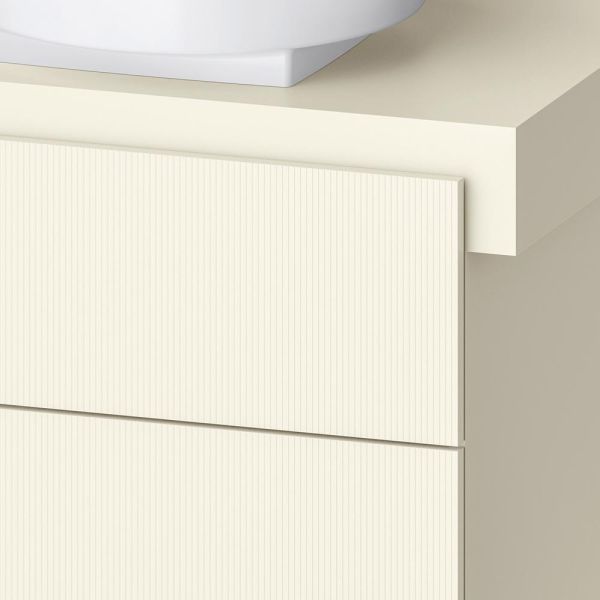 Duravit Balcoon Waschtischunterschrank 70x57x53,4cm für Aufsatzbecken, 2 Schubladen