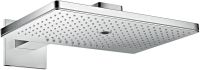 Axor ShowerSolutions Kopfbrause 460/300 3jet mit Brausearm und eckiger Rosette, chrom 35282000 