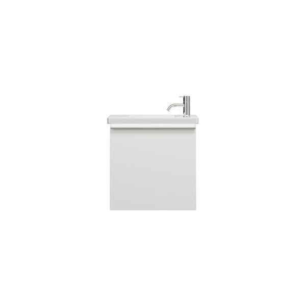 Burgbad Eqio Gästebad Handwaschbecken 53cm mit Unterschrank & LED-Beleuchtung