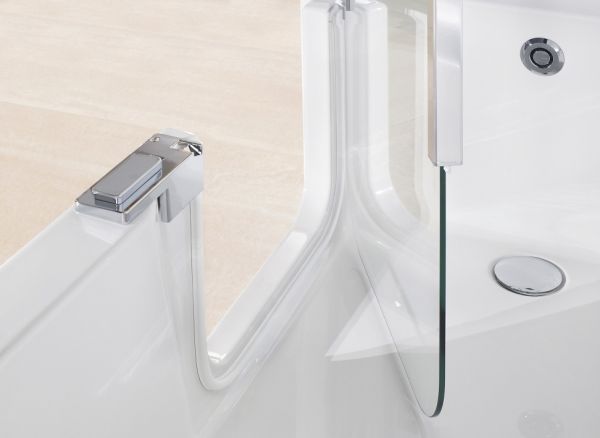 Artweger Twinline 2 Duschtür mit Seitenwand für Duschbadewanne