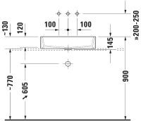 Vorschau: Duravit Vero Air Aufsatzbecken 60x38cm weiss 23516000001