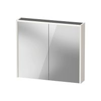 Duravit D-Code 2.0 LED-Spiegelschrank, weiß hochglanz DC7106022220000