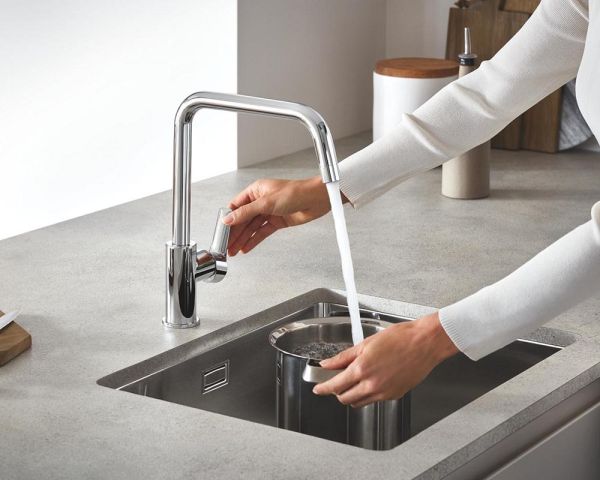Grohe Eurosmart Einhand-Spültischbatterie Niederdruck, chrom