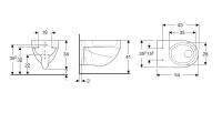 Vorschau: Geberit Renova Wand-WC Flachspüler, weiß 203140000_3