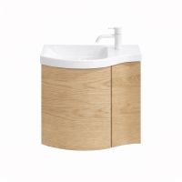 Vorschau: Burgbad Sinea 3.0 Gästebad Handwaschbecken mit Unterschrank 52cm