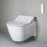 Vorschau: Duravit Starck 2 Wand-WC 62x37,5cm, oval, WonderGliss, weiß 25335900001