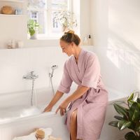Vorschau: Hansgrohe Rebris S Einhebel-Wannenarmatur Aufputz, chrom 72440000