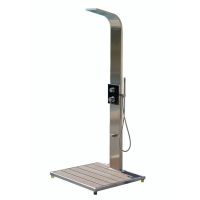 Vorschau: Ideal Helena 2.0 Modell 70 Gartendusche für Kalt- und Warmwasser mit Kopf-, Körper- und Handdusche