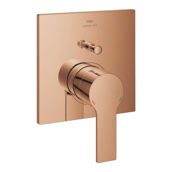 Grohe Allure Einhand-Wannenbatterie Unterputz, eckig, warm sunset 19315DA1