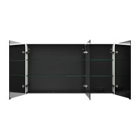 Vorschau: Burgbad Eqio Spiegelschrank mit horizontaler LED-Beleuchtung und 3 Spiegeltüren, 140x80cm