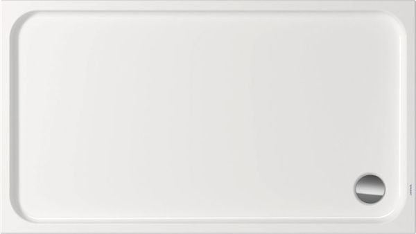 Duravit D-Code Duschwanne 161,5x91,5cm, Sanitäracryl, weiß 720265000000000