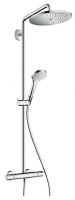 Vorschau: Hansgrohe Croma Select S 280 Air 1jet Showerpipe, chrom