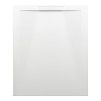 Laufen Pro S Marbond Duschwanne 120x100cm ultraflach, rechteckig, linearer Ablauf seitlich, weiß H2121800000001