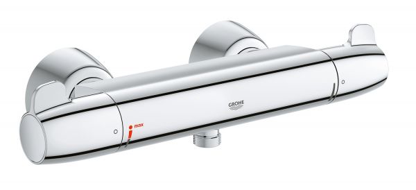 Grohe Grohtherm Special Thermostat-Brausebatterie mit verdeckten S-Anschlüssen, chrom 34667000