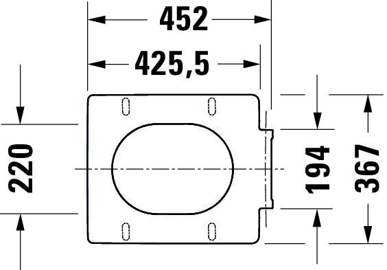 Duravit Vero Air WC-Sitz ohne Absenkautomatik, abnehmbar, weiß