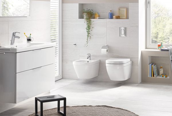 Grohe Euro Keramik Wand-Tiefspül-WC, spülrandlos, weiß
