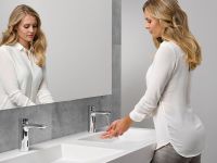 Vorschau: WimTec SMART TH berührungslose Waschtischarmatur 230V Netzbetrieb, chrom