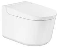 Grohe QuickFix Sensia Dusch-WC Komplettanlage für Unterputzspülkästen, weiß