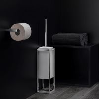 Vorschau: Cosmic The Grid Toilettenbürstenhalter, chrom-weiß matt 2680100 5