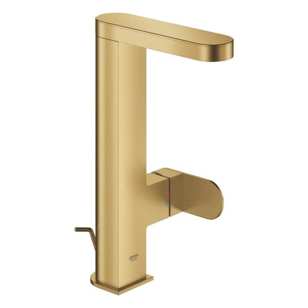 Grohe Plus Einhand-Waschtischbatterie LSize herausziehbarer Auslauf cool sunrise gebürstet 23843GN4