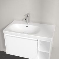 Vorschau: Villeroy&Boch Skyla Waschtisch 80x46cm, Ablagefläche rechts