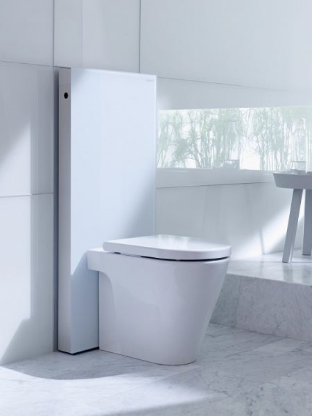 Geberit Monolith Sanitärmodul Glas für Stand-WC 114cm