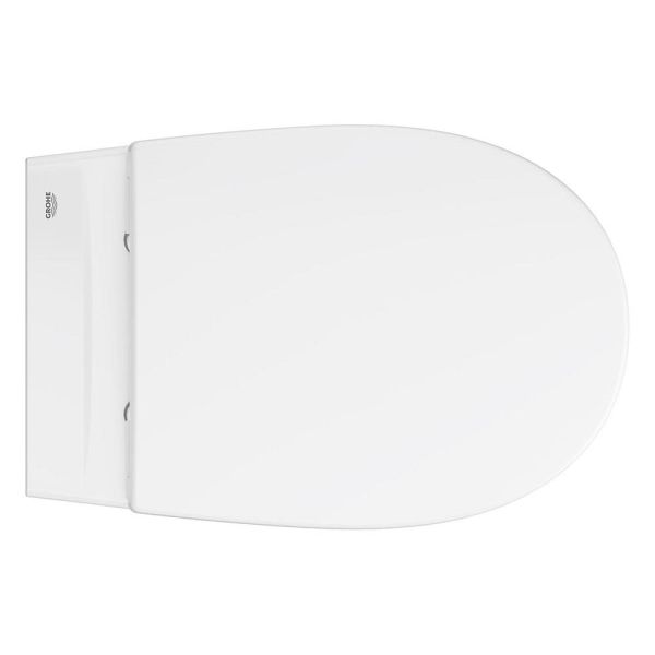 Grohe Bau Keramik Set Wand-Tiefspül-WC mit Soft-Close-WC-Sitz, weiß