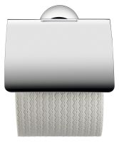 Vorschau: Duravit Starck T Papierrollenhalter mit Deckel wandhängend, chrom 0099401000