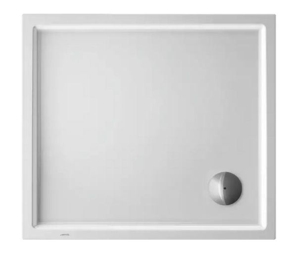 Duravit Starck Slimline Duschwanne rechteckig 80x90cm, Sanitäracryl, weiß 720118000000000