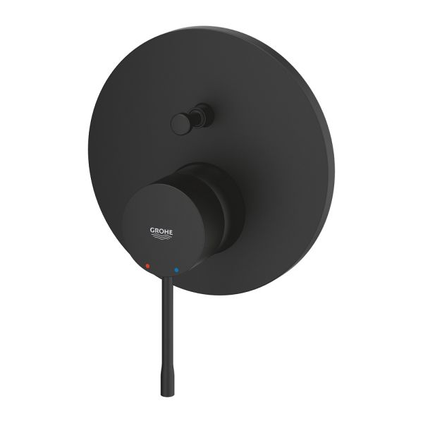 Grohe Essence Einhand-Wannenbatterie Unterputz, phantom black 24167KF1