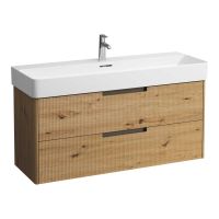 Laufen Juna Waschtischunterbau 117cm für Val Waschtisch H810289, wildeiche 