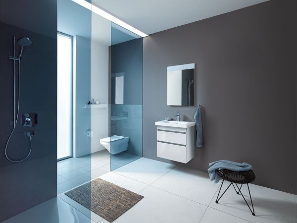 Duravit DuraStyle Waschtisch rechteckig 65x48cm, mit Hahnloch, mit Überlauf, weiß 2320650000