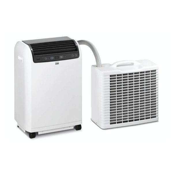 Remko RKL 495 DC Mobiles Split-Raumklimagerät, 4,3 kW Inverter-Technik, stufenlos, EEK B