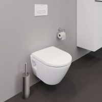 Vorschau: Duravit D-Neo WC-Sitz ohne Absenkautomatik, weiß