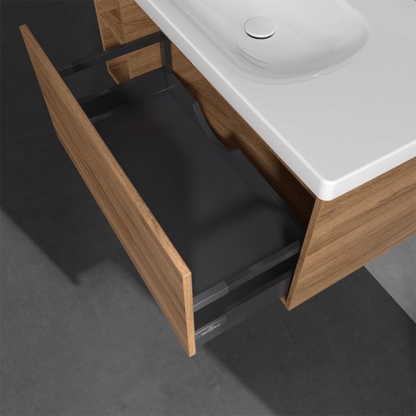 Villeroy&Boch Skyla Waschtischunterschrank C79000 100cm, offenes Fach links