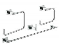 Grohe Essentials Cube Bad-Set 4 in 1, chrom