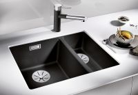 Vorschau: Blanco SILGRANIT® Subline 340/160-U Küchenspüle ohne Ablauffernbedienung, Becken links