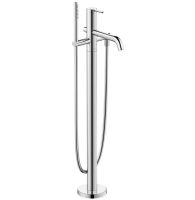 Duravit C.1 Wannenarmatur bodenstehend, chrom