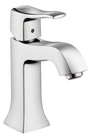 Vorschau: Hansgrohe Metris Classic Einhebel-Waschtischmischer, ohne Ablaufgarnitur, chrom 31077000