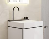 hansgrohe Avalegra AquaUnit Waschtisch 58x48cm mit Armatur brushed black chrome 22472340