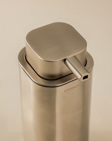 Cosmic Line Stand-Seifenspender 370ml, edelstahl matt