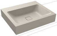 Vorschau: Kaldewei Cono Aufsatzwaschtisch 60x50x12cm, mit Perl-Effekt Mod.3085 ohne Hahnloch warm grey 10