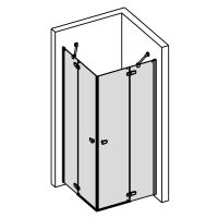 Vorschau: Provex Kombi KE-2 Halbteil Eckeinstieg Tür mit Festfeld
