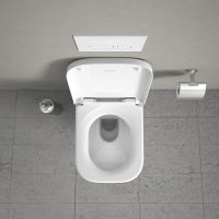 Vorschau: Duravit Happy D.2 WC-Sitz mit Absenkautomatik, abnehmbar, weiß