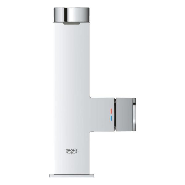 Grohe Plus Einhand-Waschtischbatterie, M-Size, Push-Open Ablaufgarnitur, chrom