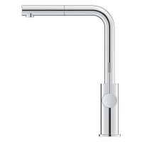 Vorschau: Grohe Blue 2.0 5-in-1-Armatur, L-Auslauf, ausziehbar, chrom