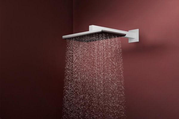 hansgrohe Raindance Alive Q Duschkopf 210/340 2 Strahlarten weiß matt 24550700