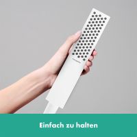 Vorschau: Hansgrohe Pulsify E Brauseset 100 1jet EcoSmart 8l/min mit Brausestange 65cm, weiß matt