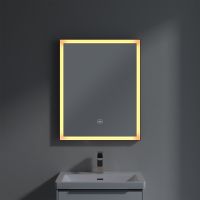 Vorschau: Villeroy&Boch Subway 3.0 LED-Spiegel, 60x75cm, mit Sensordimmer, schwarz matt