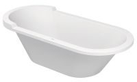 Vorschau: Duravit Starck Einbau-Badewanne oval 180x80cm, weiß